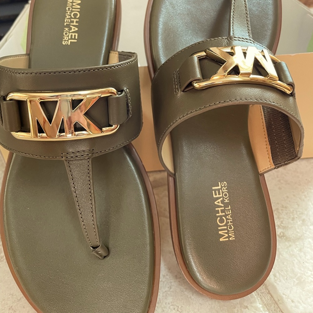 Michael Kors Sandals, green